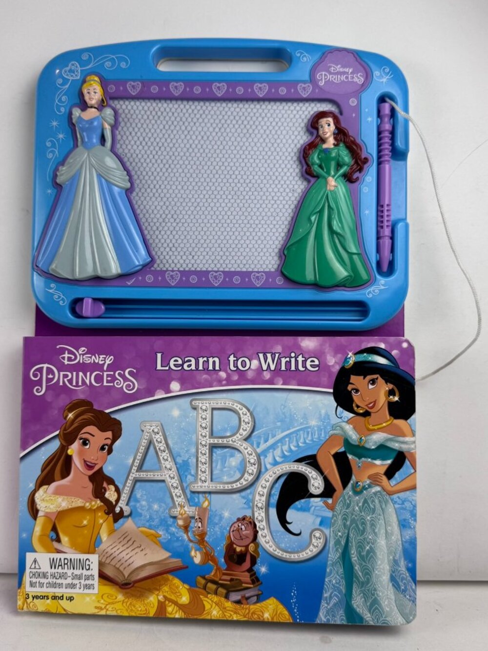 Disney Princess ABC Magnetic Board Book Phidal Tested ISBN 978-2-7643-5186-4